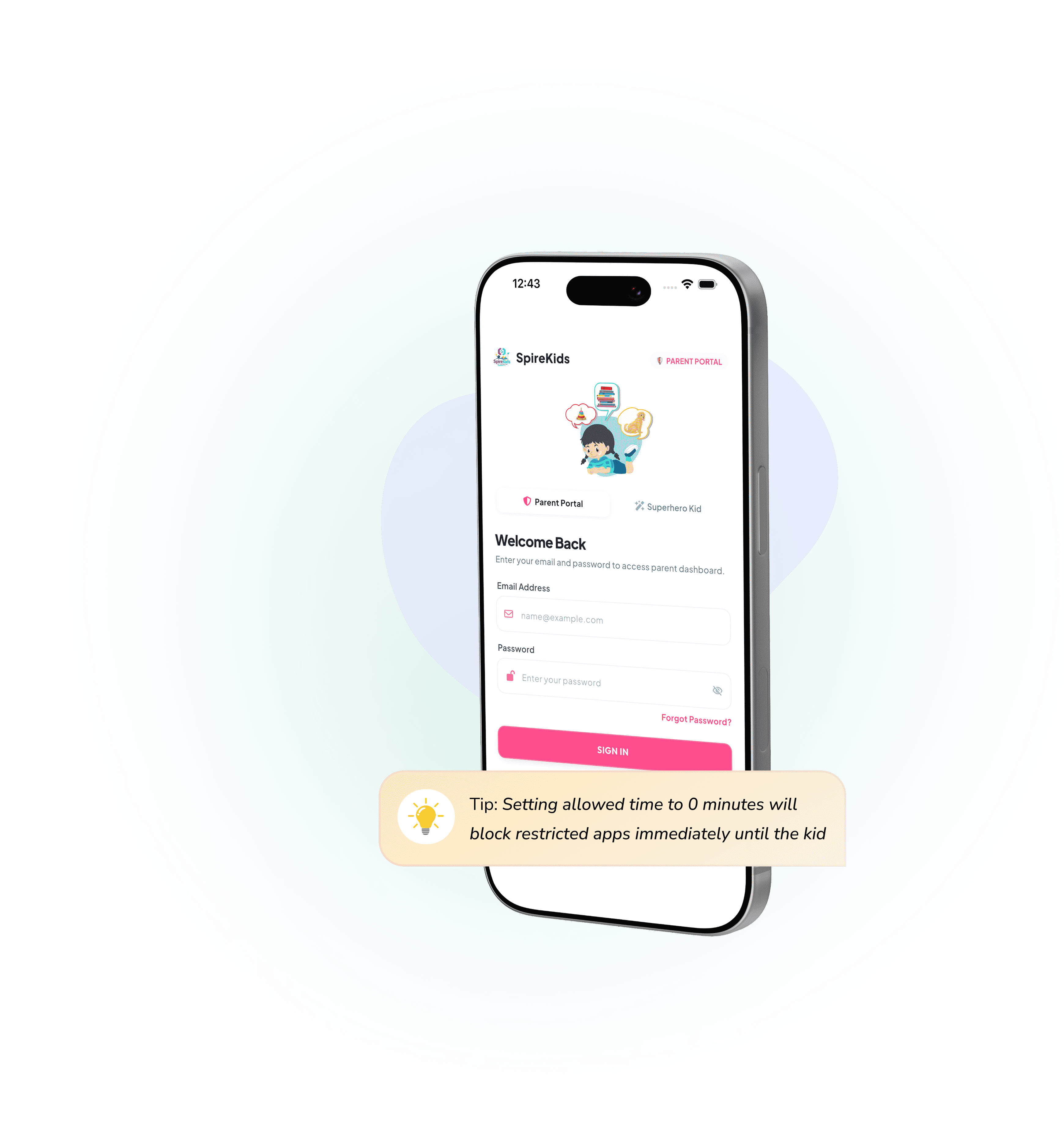 Create & Customize Kid Profiles